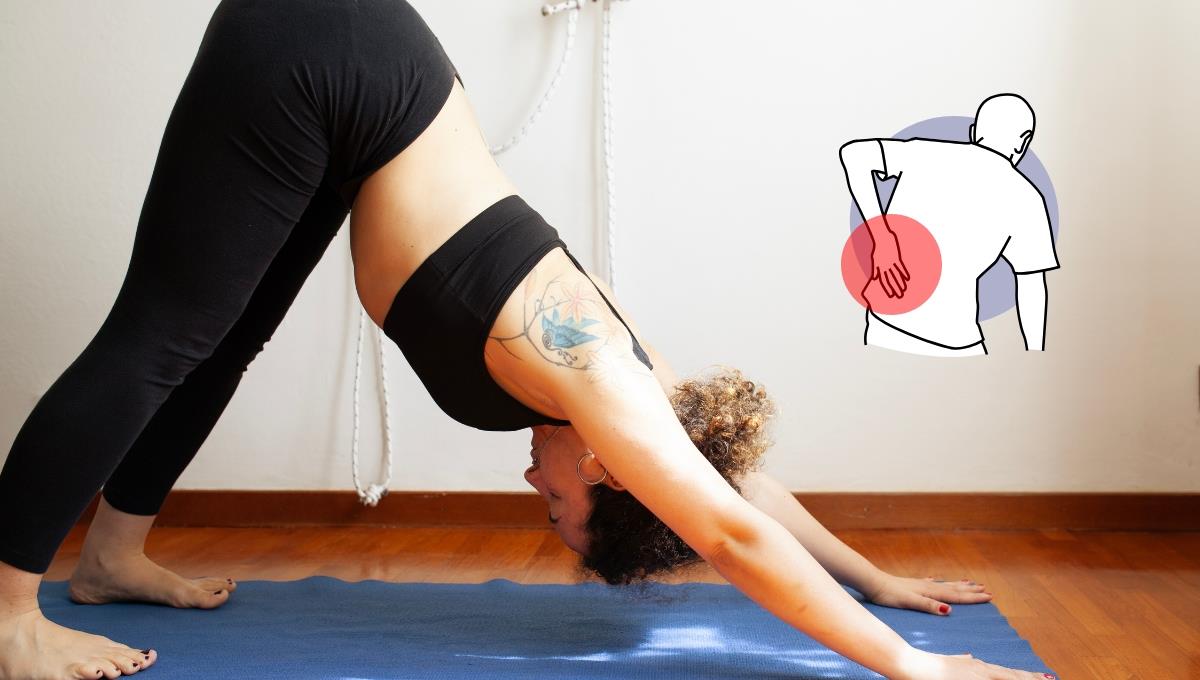 La postura de yoga que te ayudará a eliminar los dolores de espalda